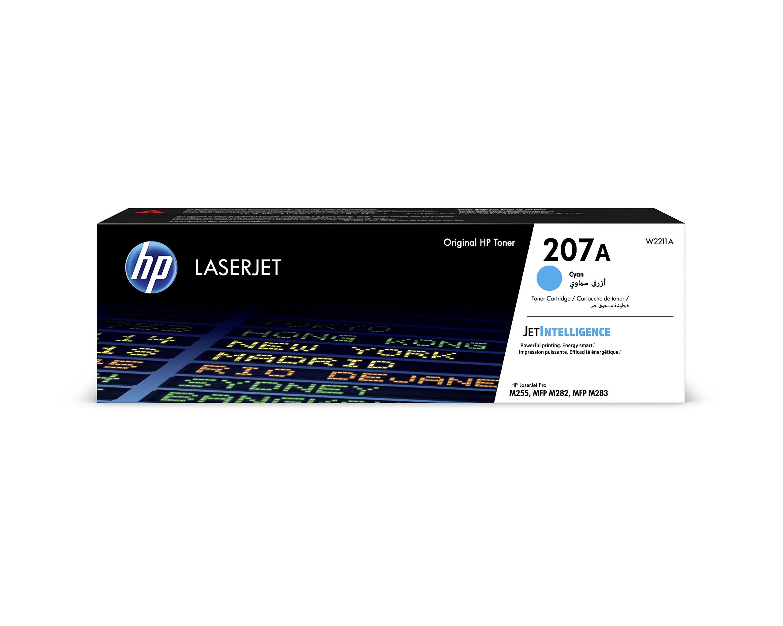 HP No.207A (W2211A) originaaltooner tsüaan