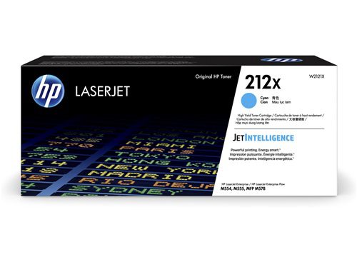 HP No.212X (W2121X) originaaltooner tsüaan