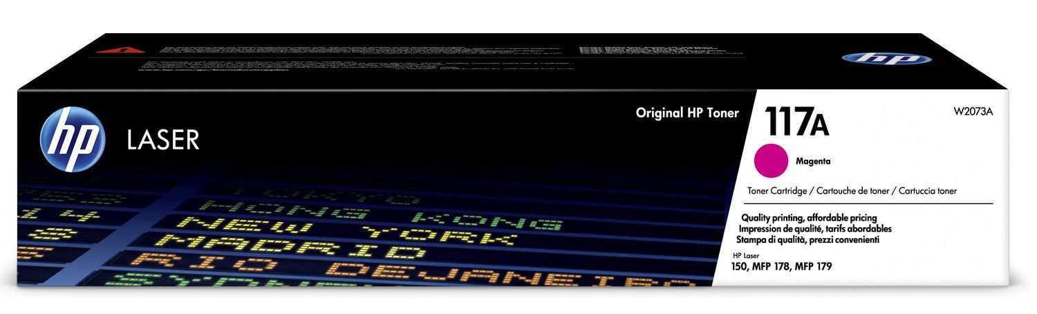 HP No.117A (W2073A) originaaltooner magenta