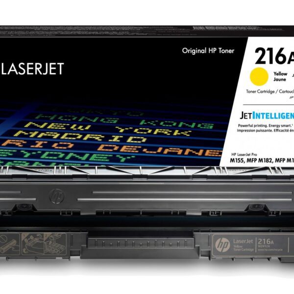 HP No.216A (W2412A) originaaltooner kollane