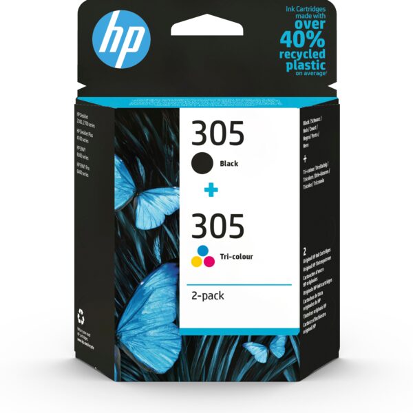 HP No.305 (6ZD17AE) originaaltindikassett must
