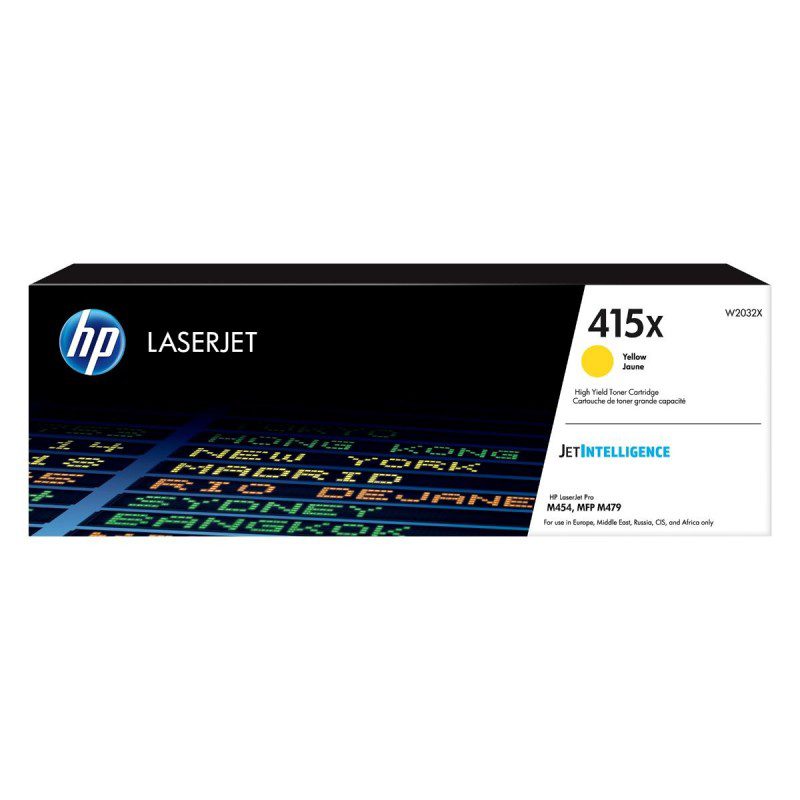 HP No.415X (W2032X) originaaltooner kollane